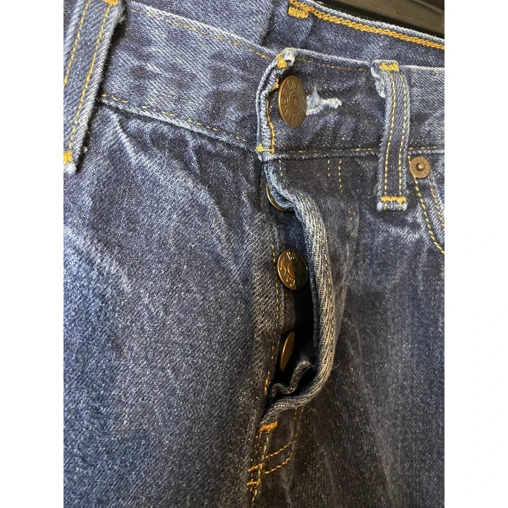 Hollister Men's Jeans W29 L32 Blue Denim Button Fly